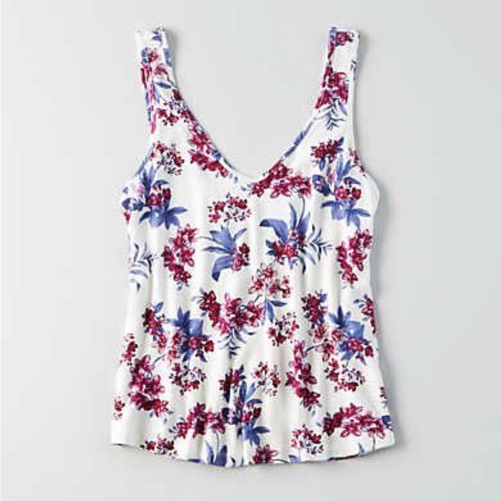 American Eagle Outfitters Floral Tank Top